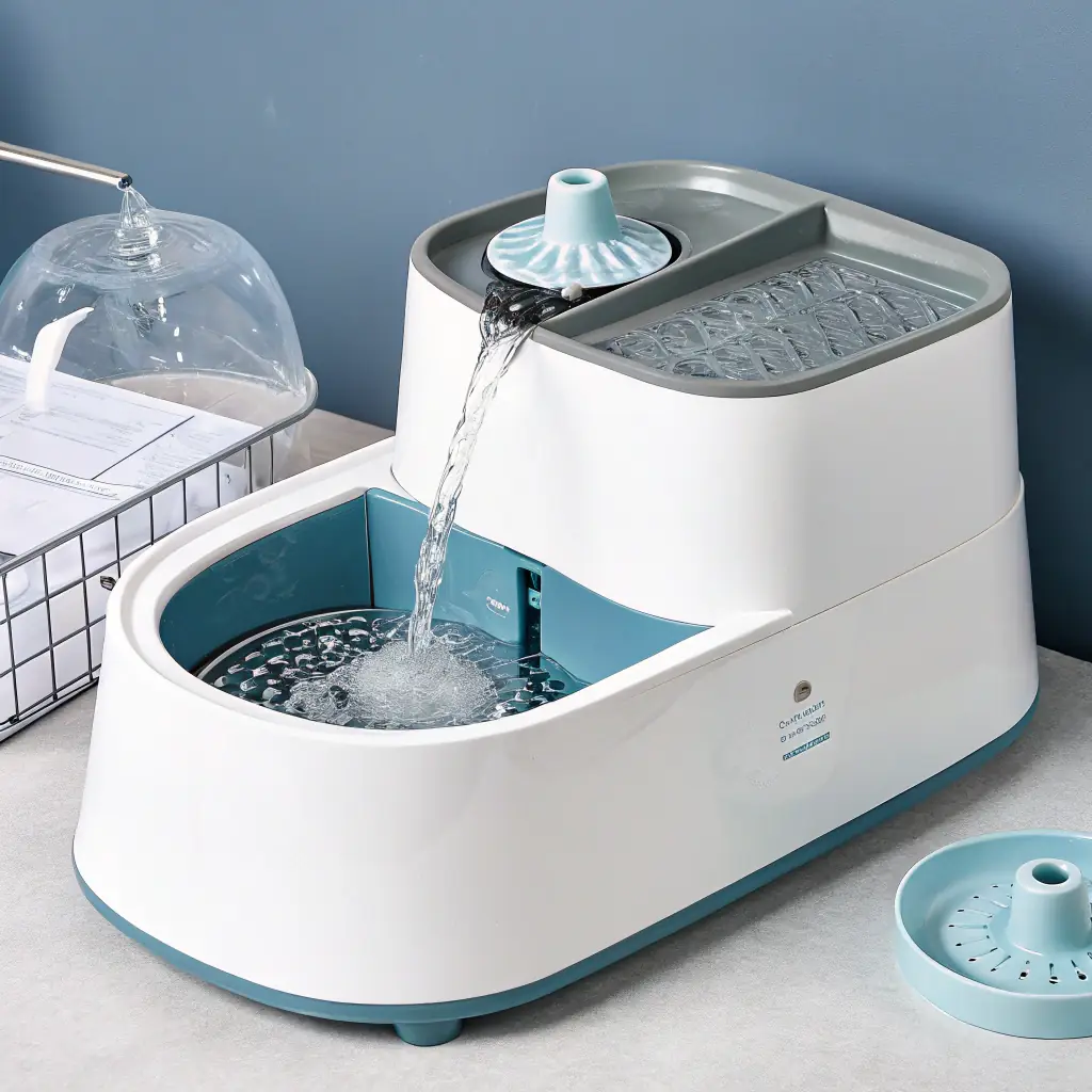 Fuente de agua automática